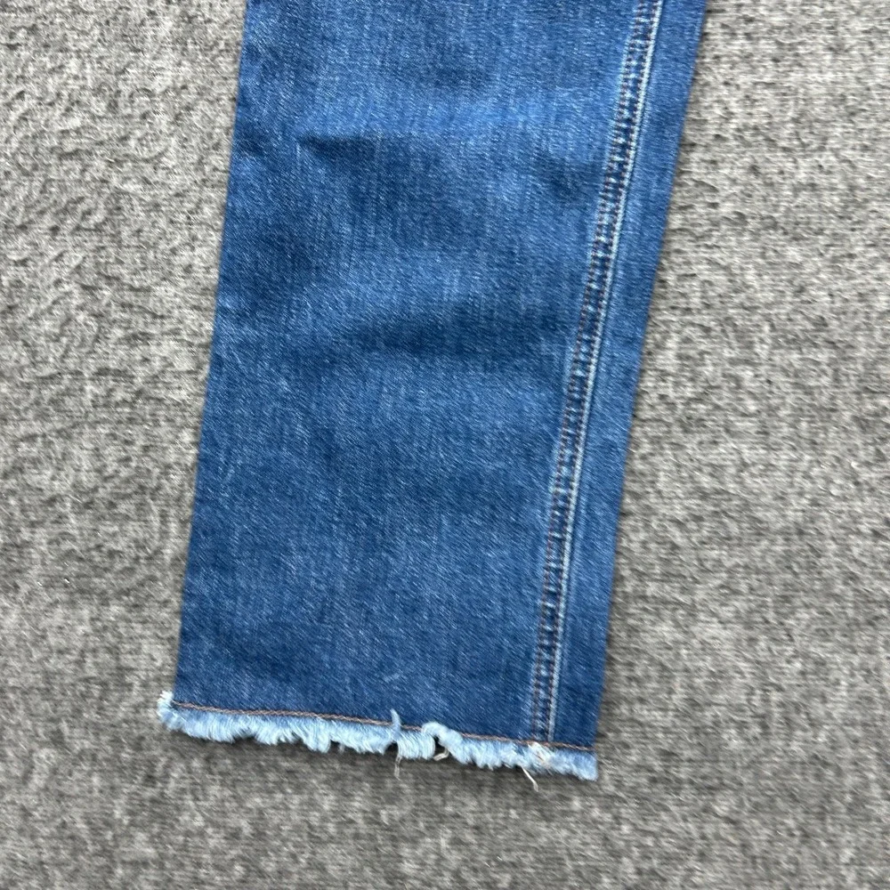 Kate Spade Jeans Women's Ooh La La Straight Leg Size 26‎ Raw Hem